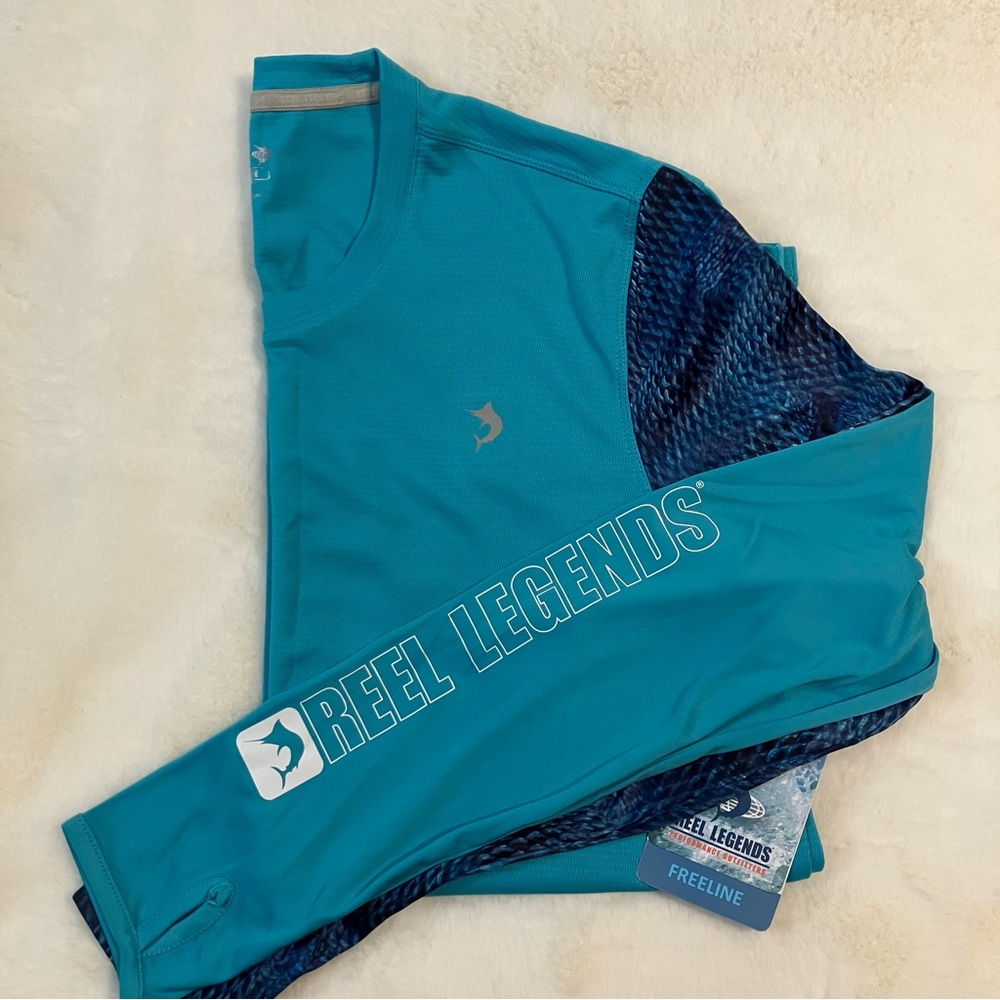 Reel Legends Freeline Long Sleeve Tee